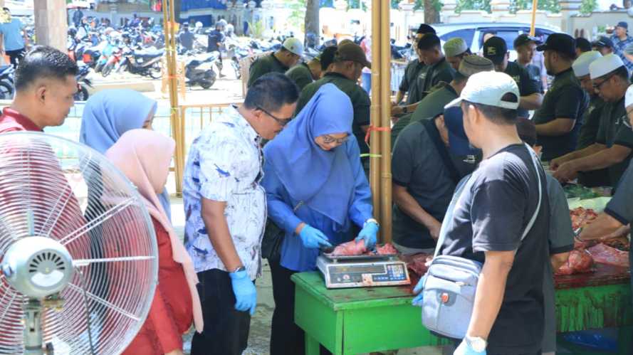 Kabupaten Inhil Catat Peningkatan Kurban 22 Persen, Dinas Pertanian Perketat Pemeriksaan Kesehatan Hewan