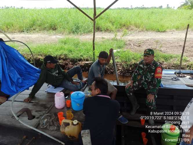 Serda Siswanto Lakukan Himbauan Keamanan dan Keselamatan Bagi Pelaku Usaha