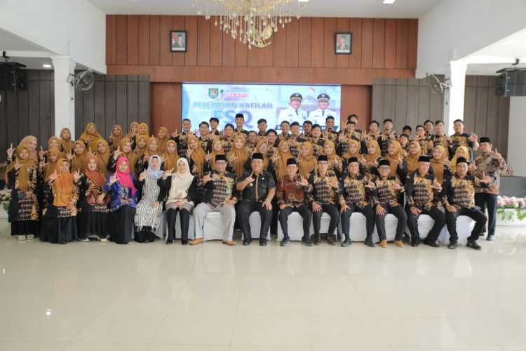Bupati Asahan Resmi Lepas Kontingen Festival Seni Qasidah (FSQ) Sumut 2025