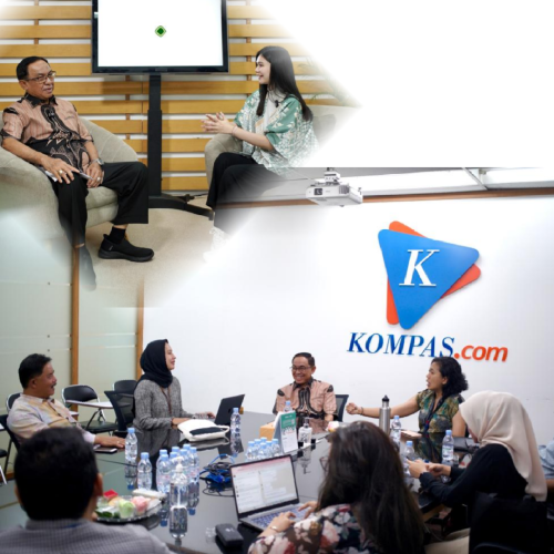 Memenuhi Undangan Kompas Media Grup,Bupati H.M Wardan Sampaikan Potensi Perkebunan Inhil