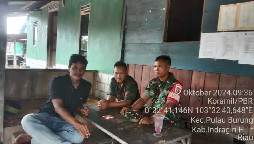 Serda Hendra Kardi Fokus Puanter Jaga Sitpol Pilkada Serentak di Desa Keramat Jaya