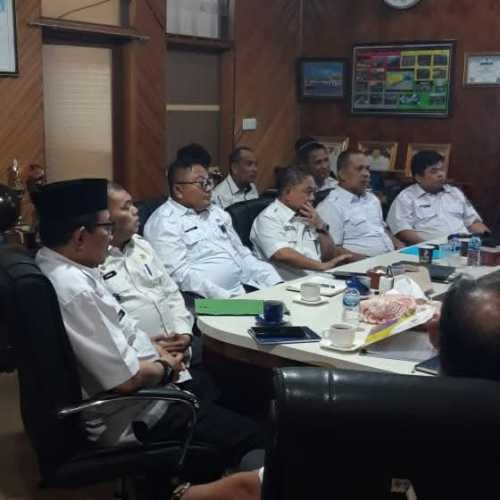 BKAD Bersama Perangkat Daerah Ikuti Rapat Tindak Lanjut Usulan Prioritas Pendanaan KB-DBH Tahun 2027