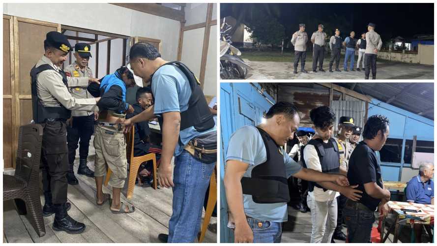 Wujudkan Bulan Suci Ramadhan Aman dan Nyaman, Polsek Enok Laksanakan  Patroli KRYD & Sambangi Mesjid dan Surau serta patrloli Satkamling