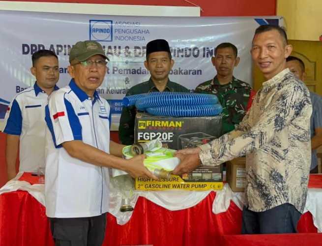 Apindo Bergerak Untuk Kemanusian di Pulau Kijang