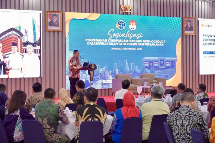 Kolaborasi ATR/BPN dengan KPK Tingkatkan Kualitas Layanan Pertanahan, Wamen Ossy: Harus Jelas, Terukur, dan Bebas dari Penyimpangan