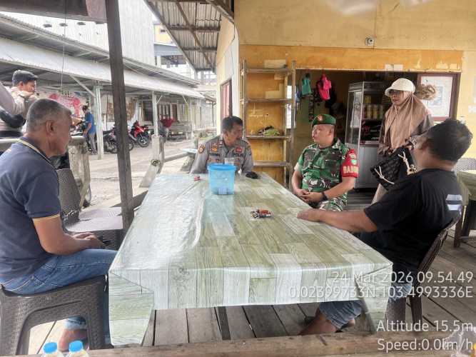 Babinsa Mandah Tingkatkan Ukhuwah Islamiyah di Momen Idul Fitri 1447 H