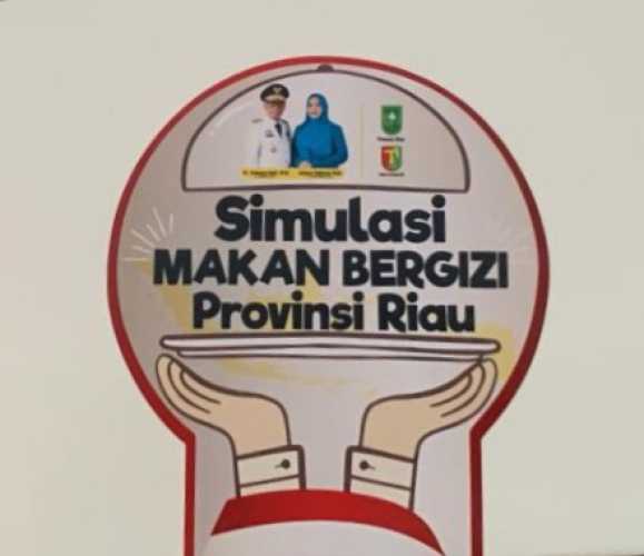 Simulasi Pemberian Makanan Bergizi Gratis Pemprov Riau di SMA 8