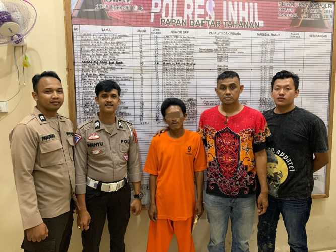 Sat Lantas Polres Inhil Ungkap Kasus Laka Lantas Tabrak Lari