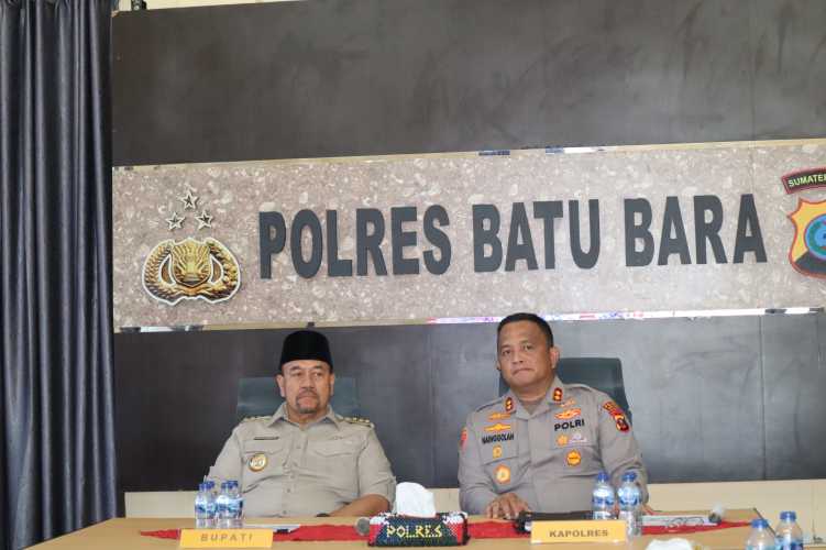 Polres Batu Bara Ikuti Webinar Diseminasi Kebijakan Pencegahan dan Pemberantasan Narkotika
