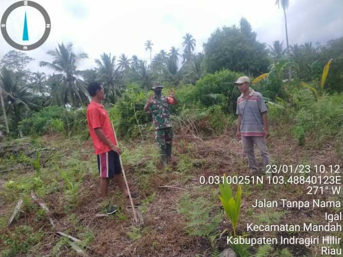 Serda Tulus Lumban Gaol Jadikan  Patroli Sarana Pengawasan Karhutlah