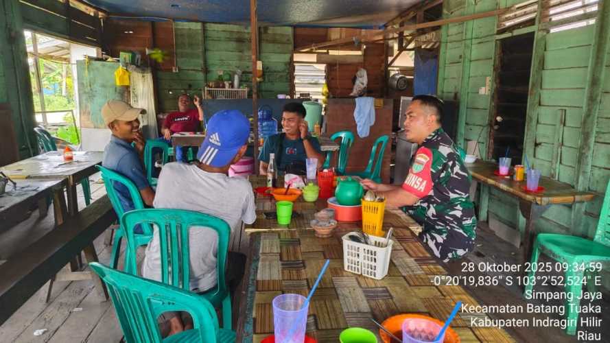 Babinsa Gencarkan Program Koperasi Merah Putih di Desa Simpang Jaya