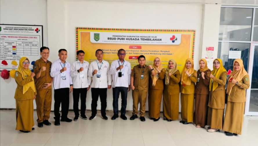 Ombudsman RI Perwakilan Riau Lakukan Penilaian Mendalam Terhadap Penyelenggaraan Pelayanan Publik di RSUD Puri Husada Tembilahan