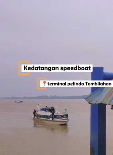 Terminal Penumpang Pelindo Regional 1 Tembilahan Layani Kedatangan Speedboat dari Tanjungpinang