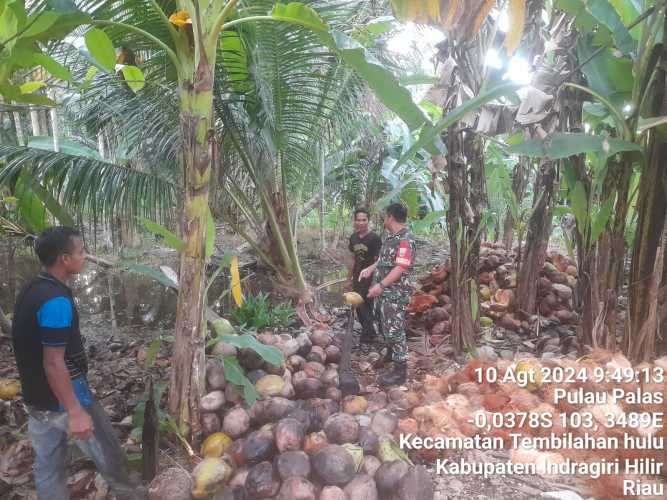 Sertu Suherman Jaga Keamanan Jelang HUT RI Ke -79