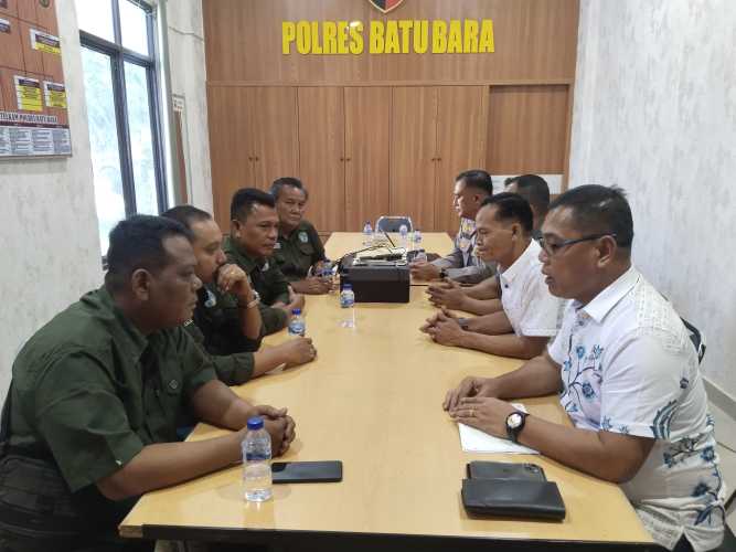 Polres Batu Bara Gelar Audiensi dengan Ikatan Wartawan Online (IWO) Kabupaten Batu Bara