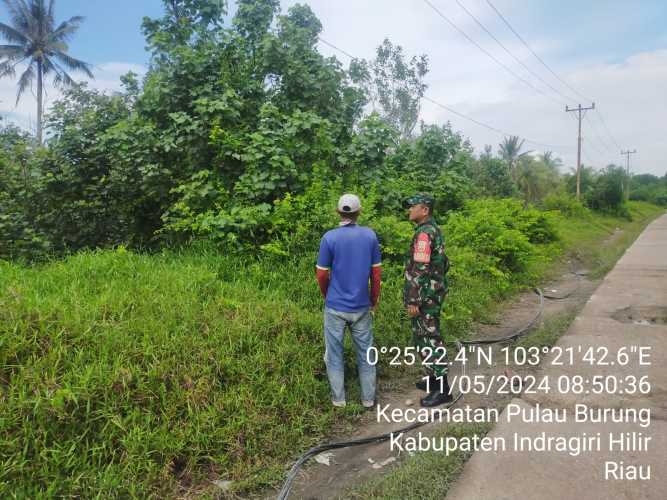 Serda Ahmad Fery Awasi Dampak Iklim Penyebab Karhutlah