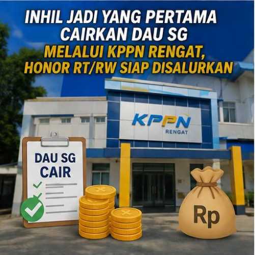 BKAD Inhil Pastikan Dana Kelurahan Sudah Masuk Kasda, Insentif RT/RW Segera Cair