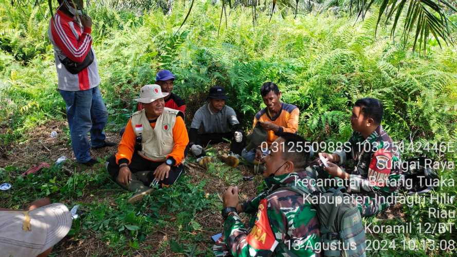 Serka Hepi Martison Lakukan Rintisan Cegah Karhutlah