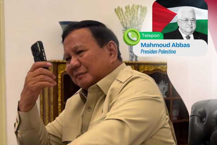 Presiden Prabowo Terima Telepon Presiden Palestina, Tegaskan Dukungan Indonesia untuk Perjuangan Palestina