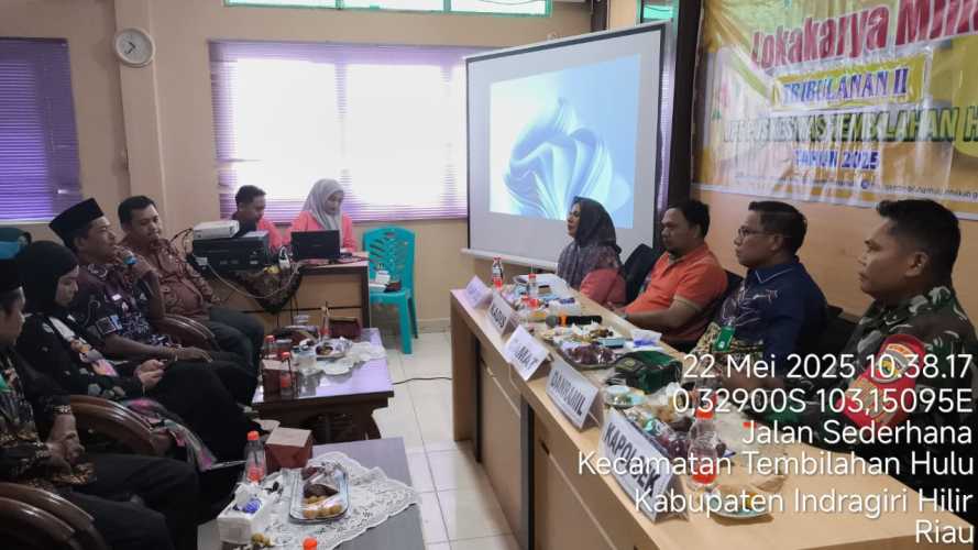 Serda Miskal Hadir Pada  Loka Karya Mini Triwulan II UPT. Puskesmas Tembilahan Hulu Tahun 2025