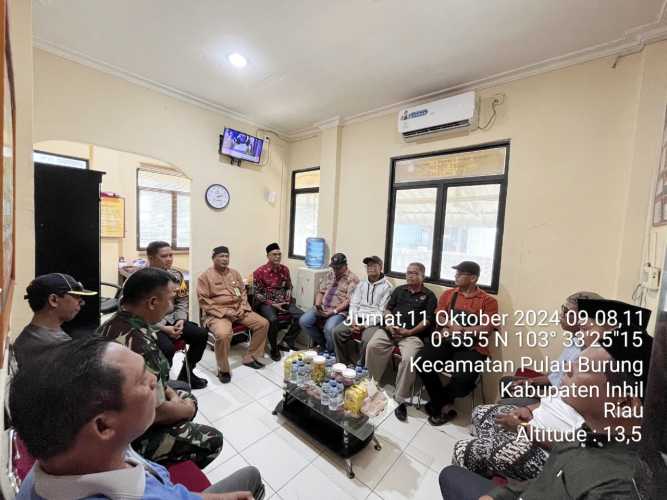 Babinsa Teluk Nibung Gelar Komunikasi Antara Tokoh Lintas Agama