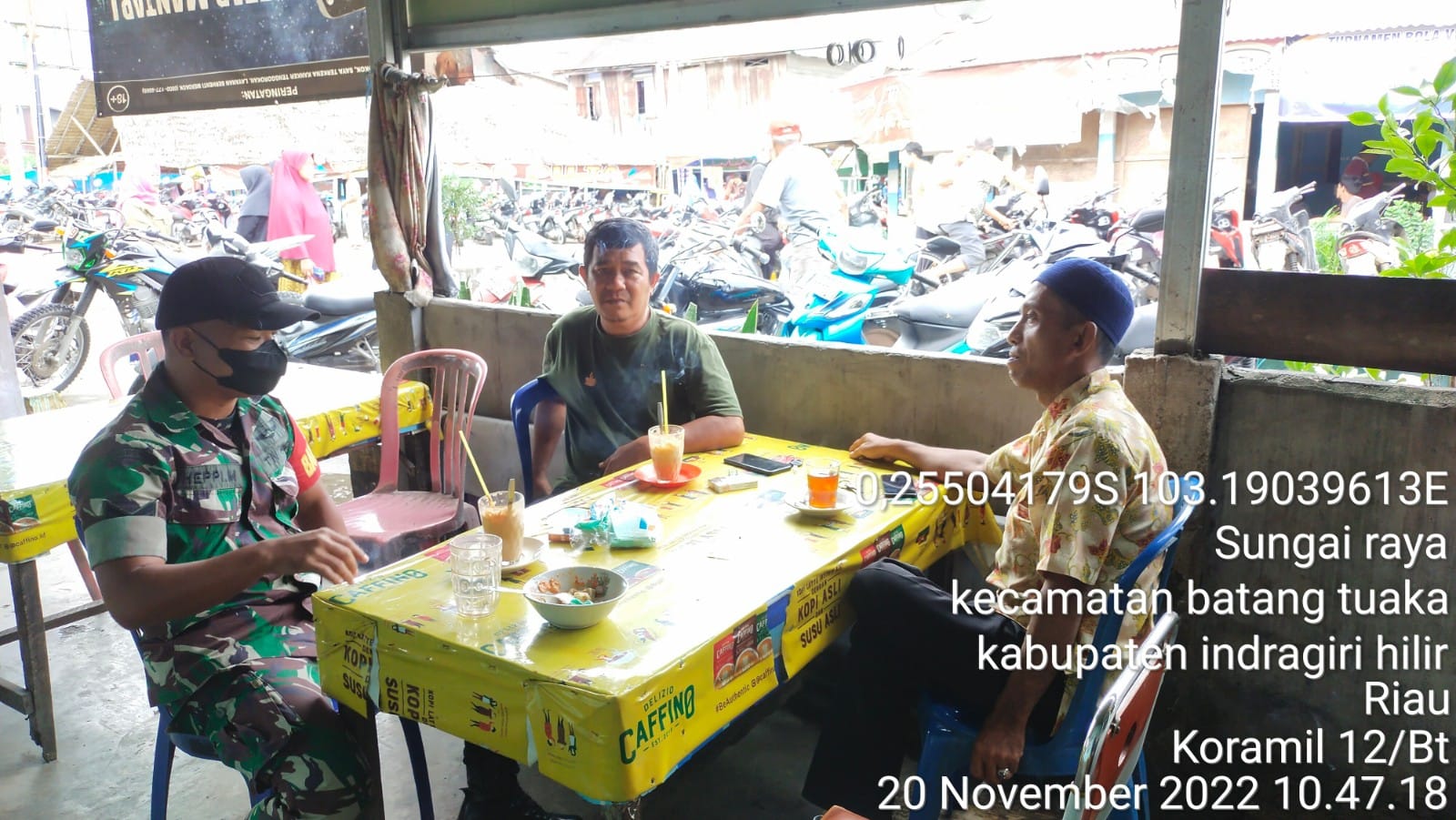 Babinsa Sungai Raya Persiapkan Kesiapsiagaan Menghadapi Perubahan Cuaca