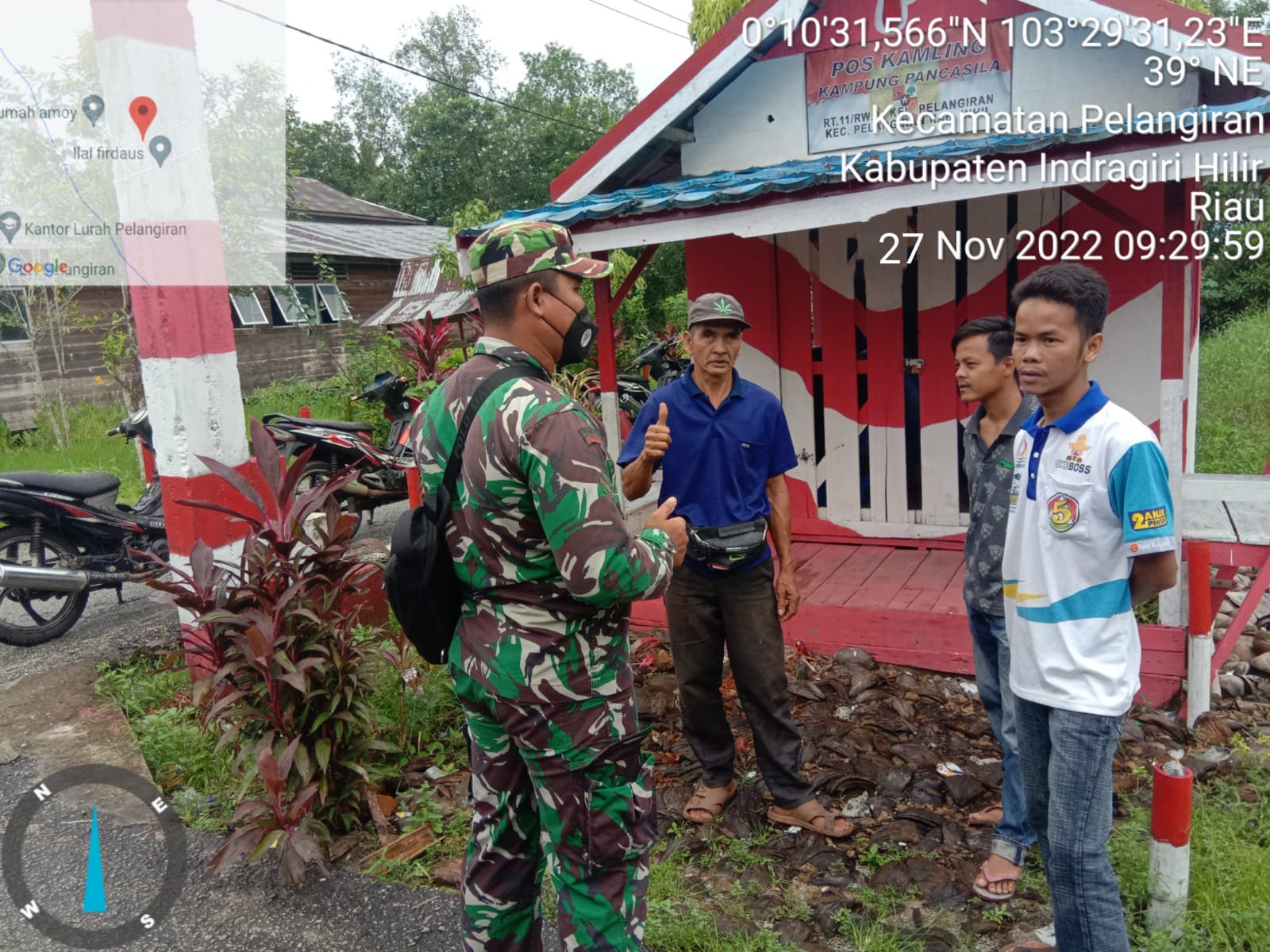 Babinsa Pelangiran Ujung Tombak Satuan Teritorial