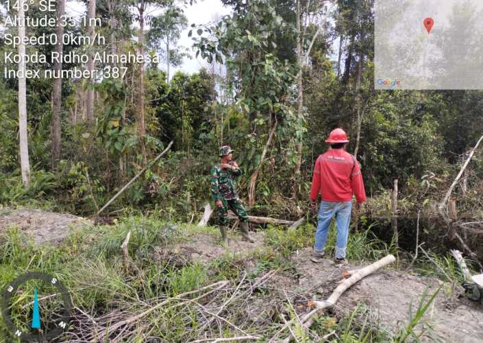 Kopda Ridho Patroli Karhutlah Observasi