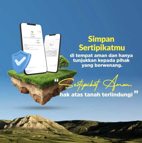 Himbauan Kantah Inhil: Jaga Sertipikat Tanah Sebagai Bukti Kepemilikan Sah