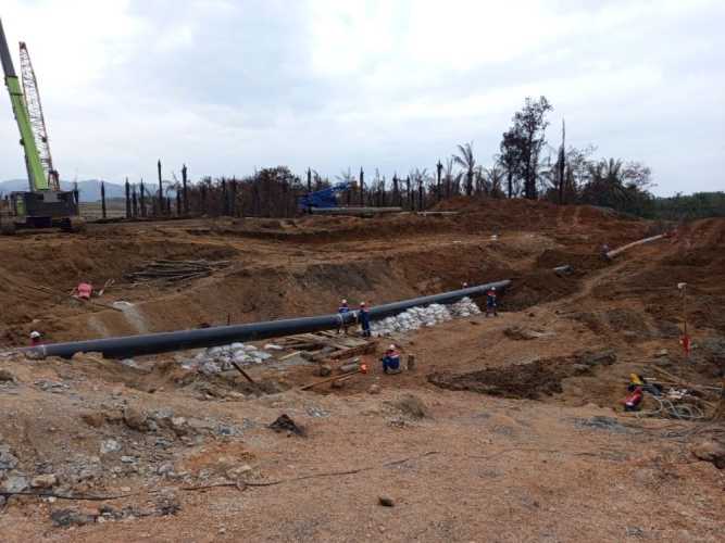 Pascaledakan di Selensen Inhil, Pipa Gas TGI Mulai Beroperasi Normal