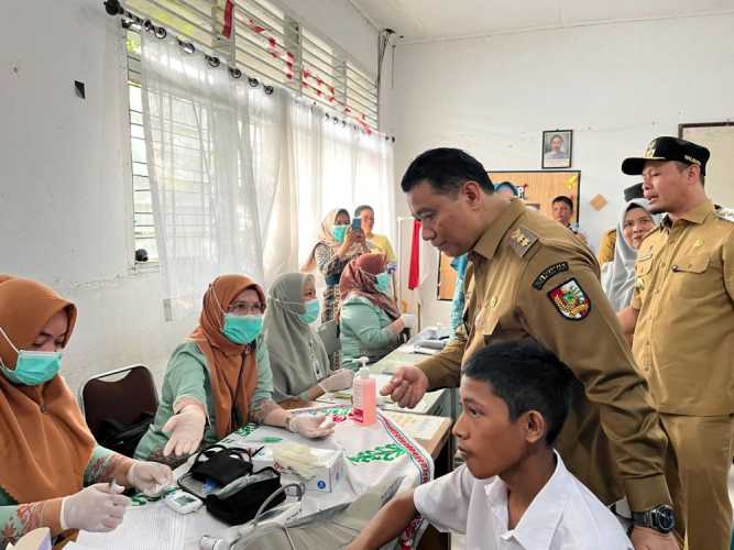Tindak Lanjut SE Gubernur Riau, Wako Agung Nugroho Pastikan PKG Berjalan di SMAN 2