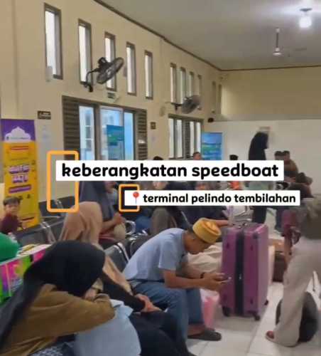 Terminal Penumpang Pelindo Regional 1 Tembilahan Layani Keberangkatan Speedboat ke Tanjung Balai Karimun dan Batam