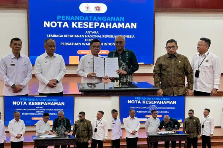 PWI-Lemhannas Teken MoU untuk Menjaga Ketahanan Nasional