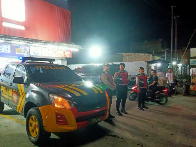 Sat Samapta Polres Batu Bara Laksanakan Patroli Kota Presisi Malam Hari