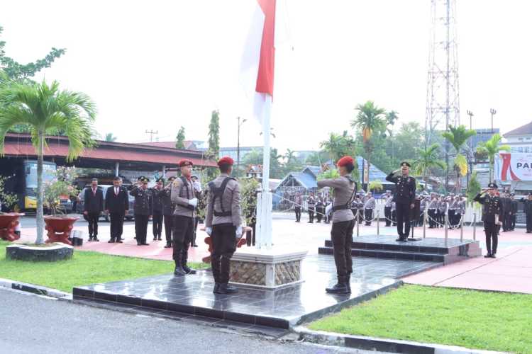 Polres Inhil Peringati Hari Pahlawan Tahun 2025
