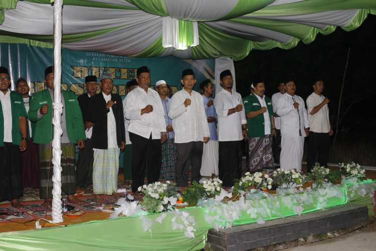 PAC Ansor Kecamatan Reteh Gelar“Reteh Bersholawat” Meriahkan Hari Santri 2025
