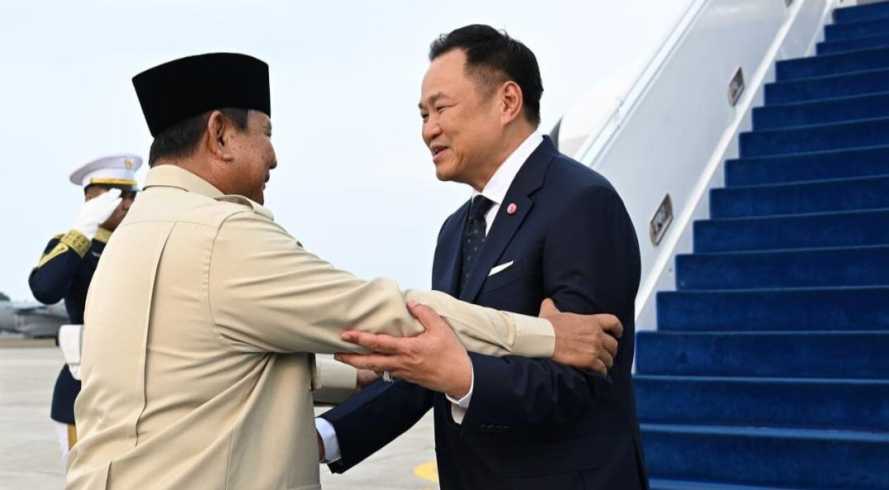 Presiden Prabowo Antar Keberangkatan PM Anutin, Cerminkan Hubungan Erat Indonesia-Tailan