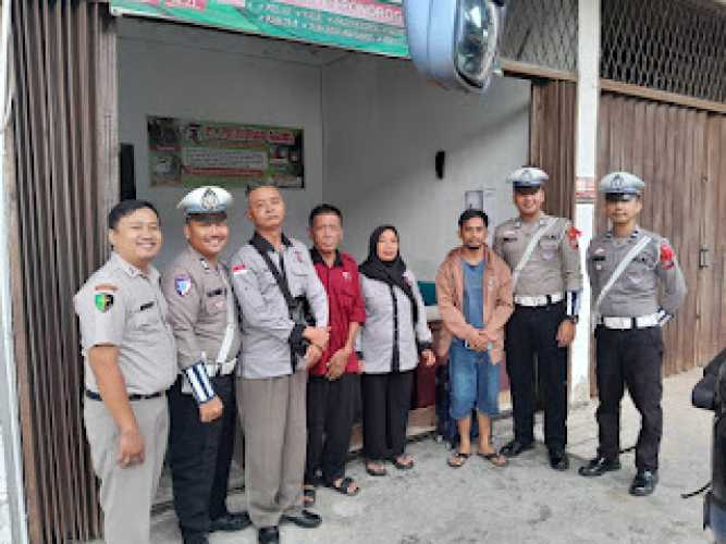 Keselamatan Mudik: Polres Inhil Periksa Kesehatan Pengemudi Bus dan Travel