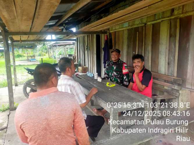 Babinsa Gencar  Sosialisasi Pembentukan Koperasi Desa Merah Putih: