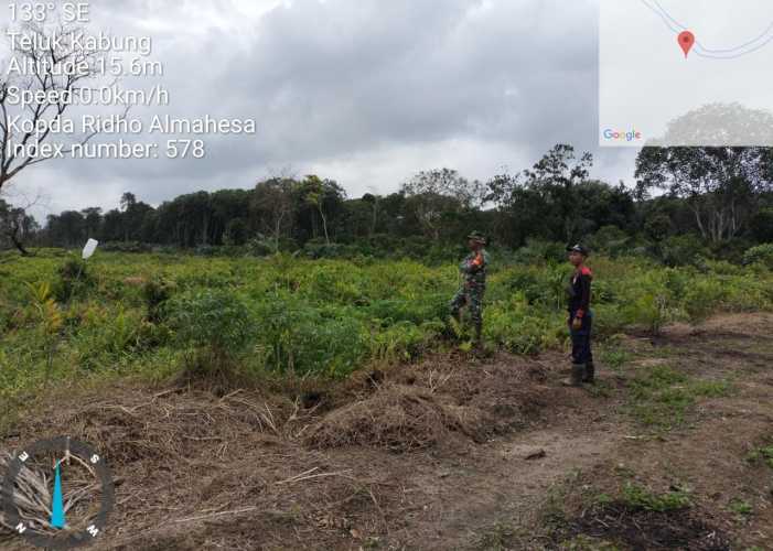 Kopda Ridho Terus Lakukan Pengawasan Hutan Konsesi