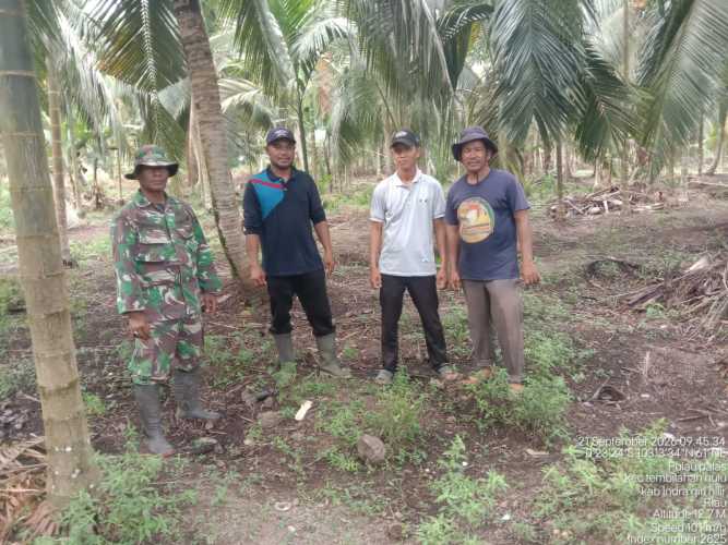 Danposramil 01/Tembilahan Gencarkan Patroli dan Sosialisasi Karhutla di Desa Pulau Palas