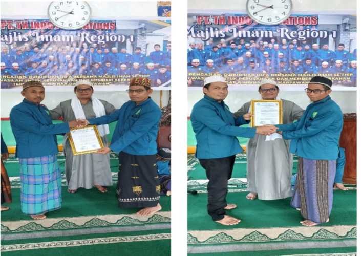 Untuk Kedua Kalinya DIP dan Majelis Imam PT. THIP Berangkatkan Umroh Imam Masjid