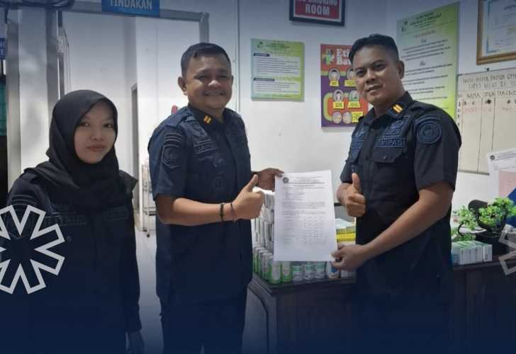 Optimalisasi Pelayanan Kesehatan, Lapas Tembilahan Salurkan Obat-obatan ke Klinik Pratama