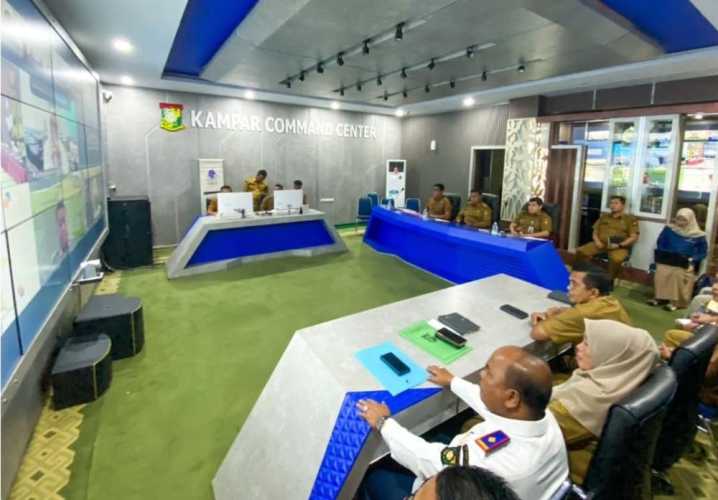 Usai Rakor Inflasi Bersama Kemendagri, Bupati Kampar Tegaskan Komitmen Tekan Inflasi
