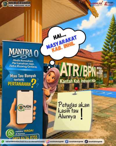 Mantra-O Permudah Masyarakat Konsultasi Layanan Pertanahan Secara Online
