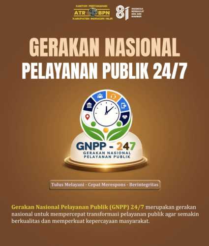 Kementerian ATR/BPN Dukung GNPP 24/7 untuk Transformasi Layanan Publik yang Lebih Cepat dan Profesional