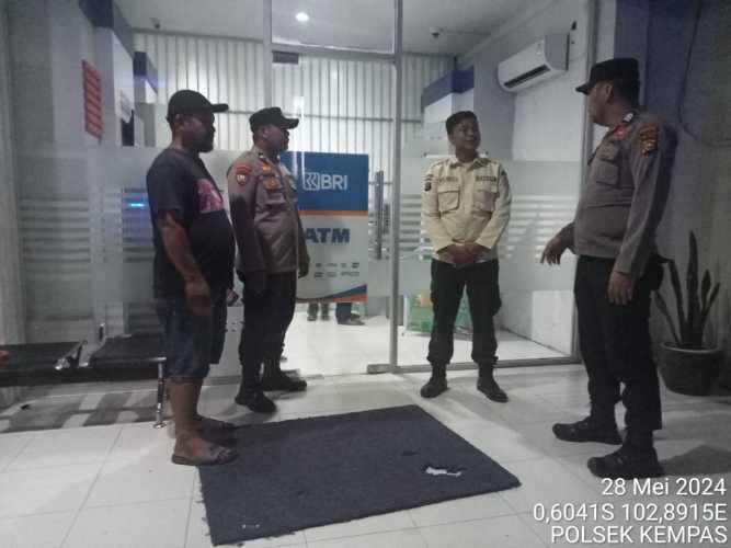 Polsek Kempas Tingkatkan Patroli, agar Tercipta Situasi Kamtibmas yang Aman dan Kondusif.