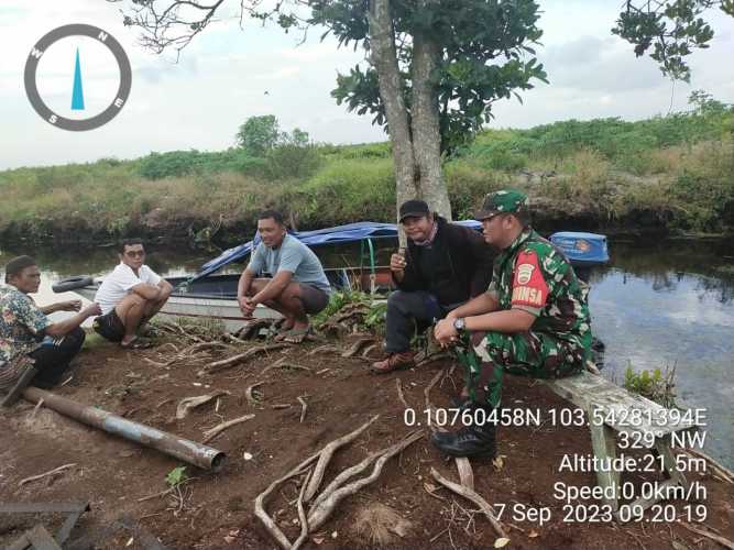 Babinsa Mempertajam Pemahaman Nilai Pancasila Kepada Warga Binaan