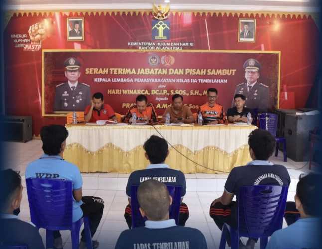 Pelaksanaan Sidang TPP, 10 WBP Lapas Tembilahan Diusulkan Menjadi Tamping Dapur