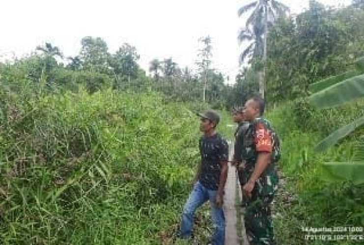 Dengan Patroli dan Sosialisasi, Sertu Suratno Dukungan Penanganan Karhutlah